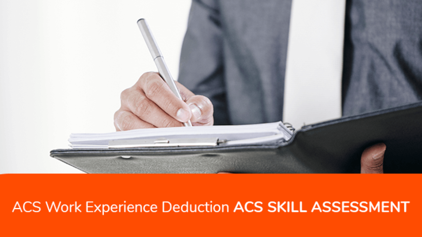 ACS Work Experience Deduction