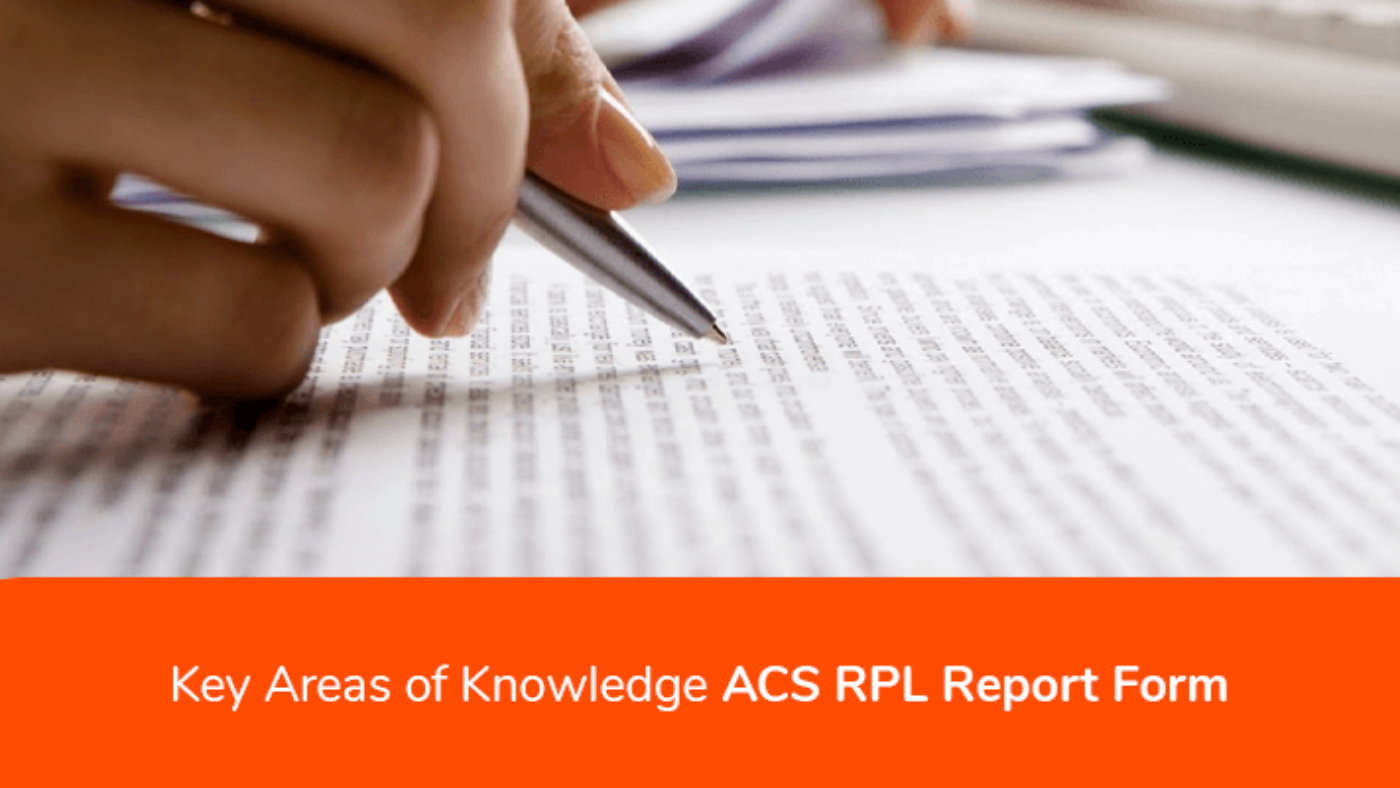 acs key areas of knowledge