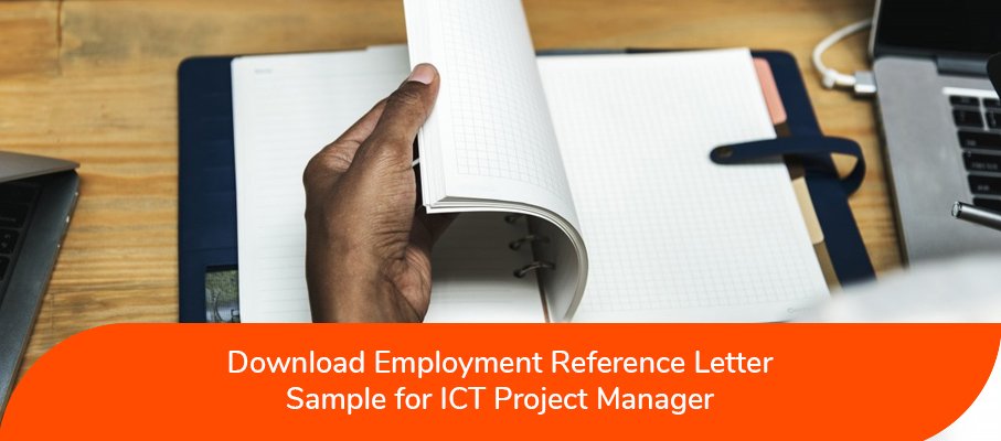 ACS reference letter sample for ICT Project Manager