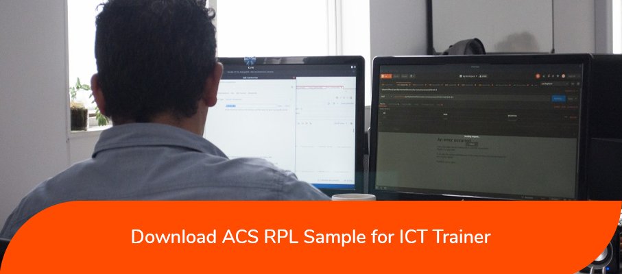 ACS RPL Sample for ICT Trainer