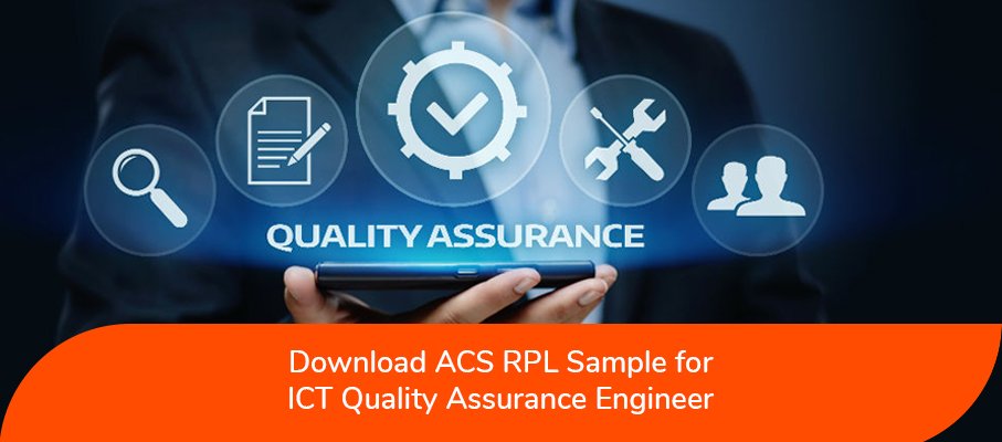 ACS RPL Sample for ICT Quality Assurance Engineer