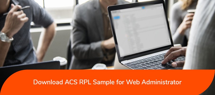 ACS RPL Sample for Web Administrator