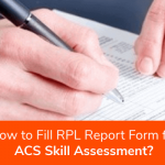 How to Fill RPL Report Form for ACS Skill Assessment?