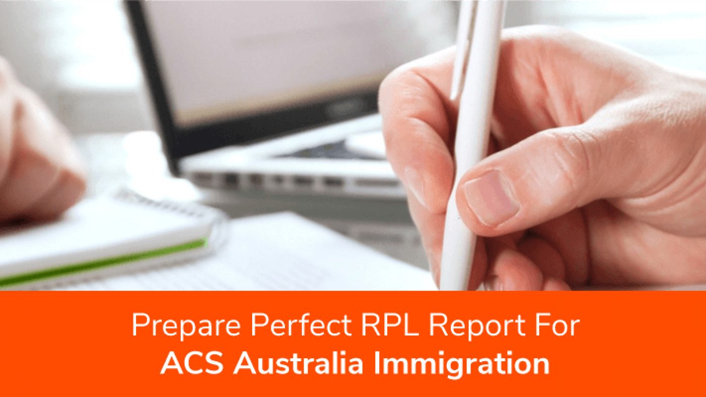 Prepare Perfect RPL Report For ACS Australia Immigration