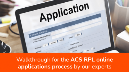 Walkthrough for the ACS RPL online applications process by our experts