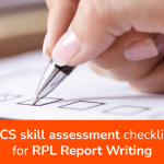 ACS skill assessment checklist for RPL Report Writing