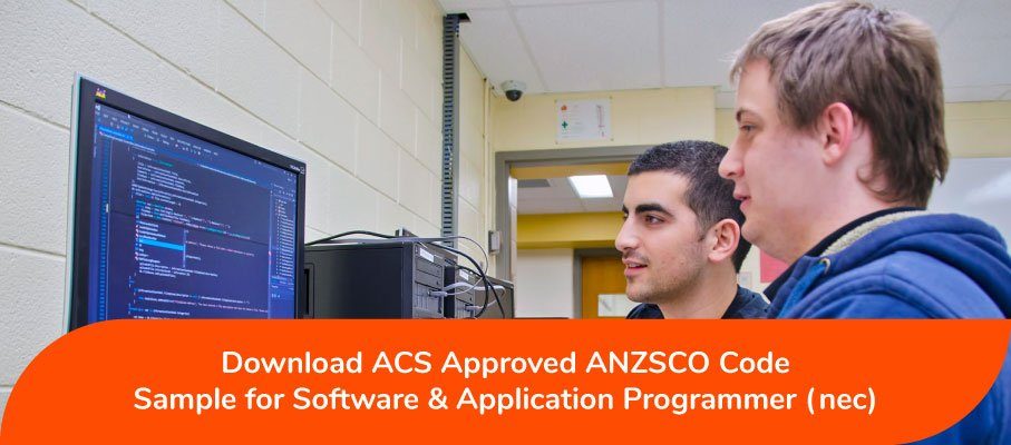ANZSCO 261399 : Software and Applications Programmer (nec 